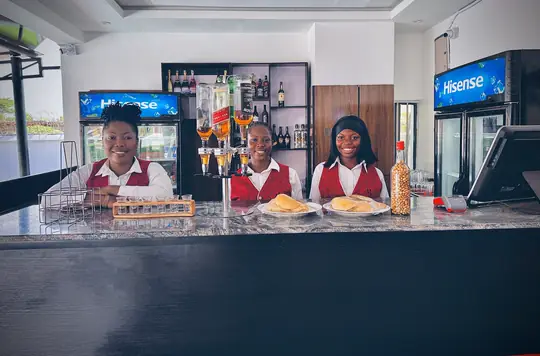 Bar staff at Horizon Hotels & Suites