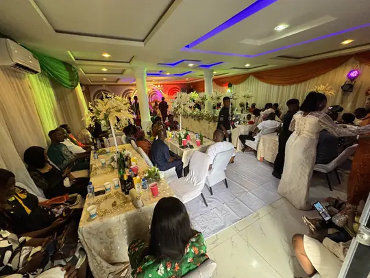 The conference hall