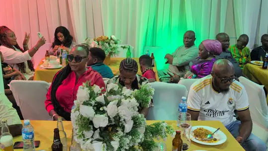 Guests celebrating at Horizon