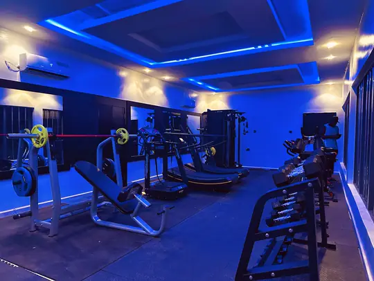 The fitness centre